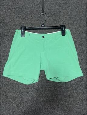Patagonia Women's Size 4 Happy Hike Shorts Kelly Green 4" Inseam Gorpcore Preppy